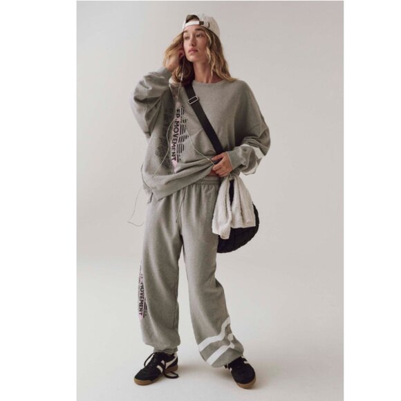 Fp Movement by Free People All Star Buti Logo Pullover Sweater Top - Picture 2 of 4